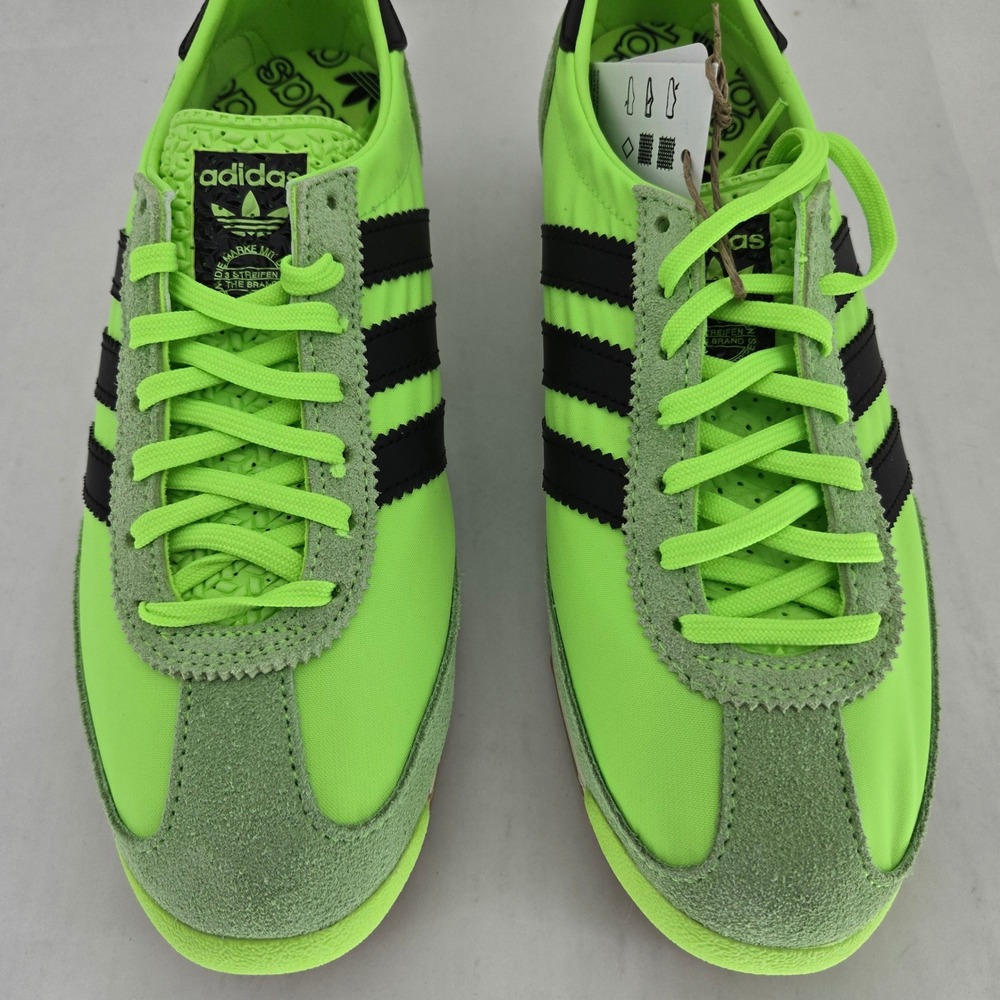 Adidas SL 72 OG W Semi Lucid Green Black Gum JQ8307 Womens 7.5 NWT Retro - Picture 9 of 16